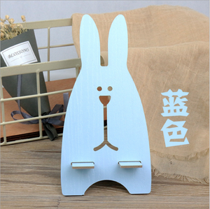 desktop mobile phone holder bracket support stand shelf lazy artifact Korean cartoon cute portable creative student office