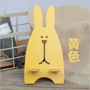 desktop mobile phone holder bracket support stand shelf lazy artifact Korean cartoon cute portable creative student office