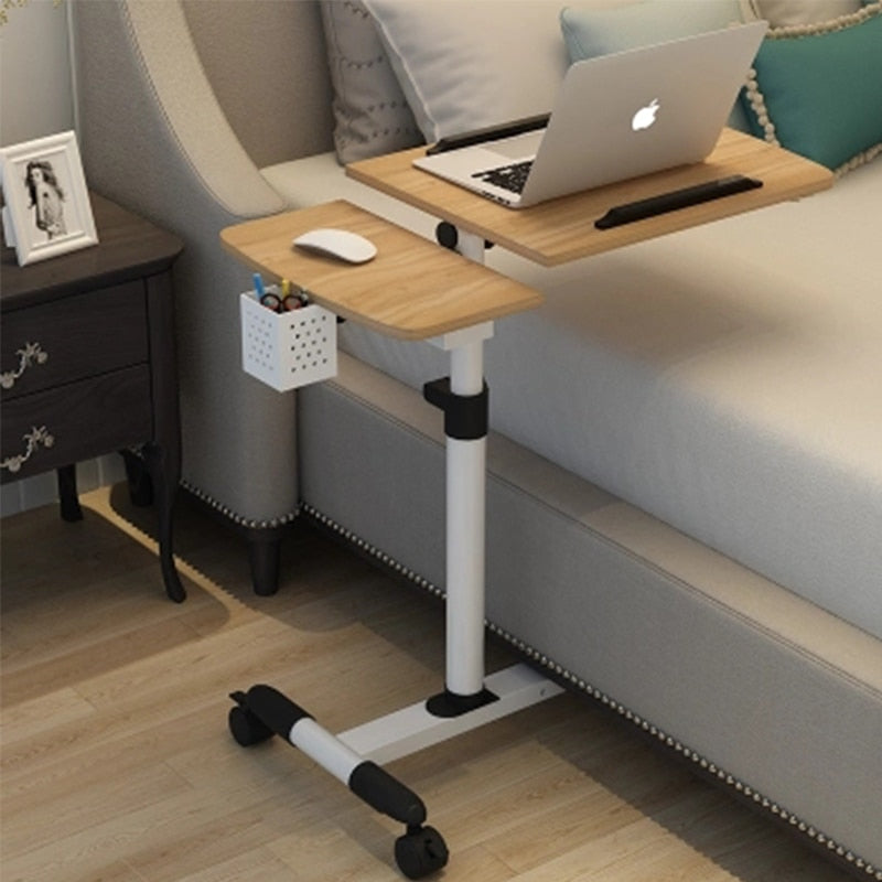 Delivery  normal Foldable Computer Table Adjustable Portable Laptop Desk Rotate Laptop Bed Table Can be Lifted Standing Desk