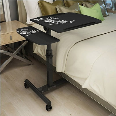 Delivery  normal Foldable Computer Table Adjustable Portable Laptop Desk Rotate Laptop Bed Table Can be Lifted Standing Desk