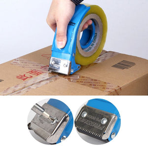 Tape Cutter Dispenser Manual Sealing Device Baler Carton Sealer Width 48mm/1.89in Packager Cutting Machine Easy To Operate QX2B