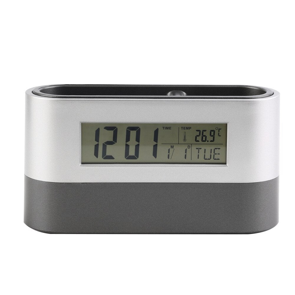 Multifunction Pen Holder for desk  Digital Alarm Clock Electronic Desk Clock Nixie Bedside Clock Table Watch Kitchen Backlight Digital