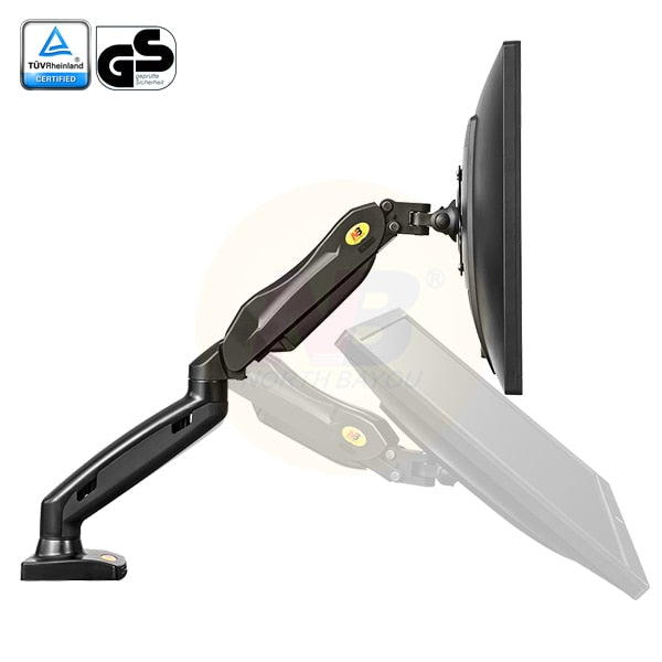 NB F80 Desktop17-27" LCD LED Monitor Holder Arm Gas Spring Full Motion Gas Strut Flexi TV Mount Loading 2-6.5kgs