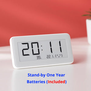 NEW Xiaomi Mijia BT4.0 Wireless Smart Electric Digital clock Indoor Hygrometer Thermometer E-ink Temperature Measuring Tools